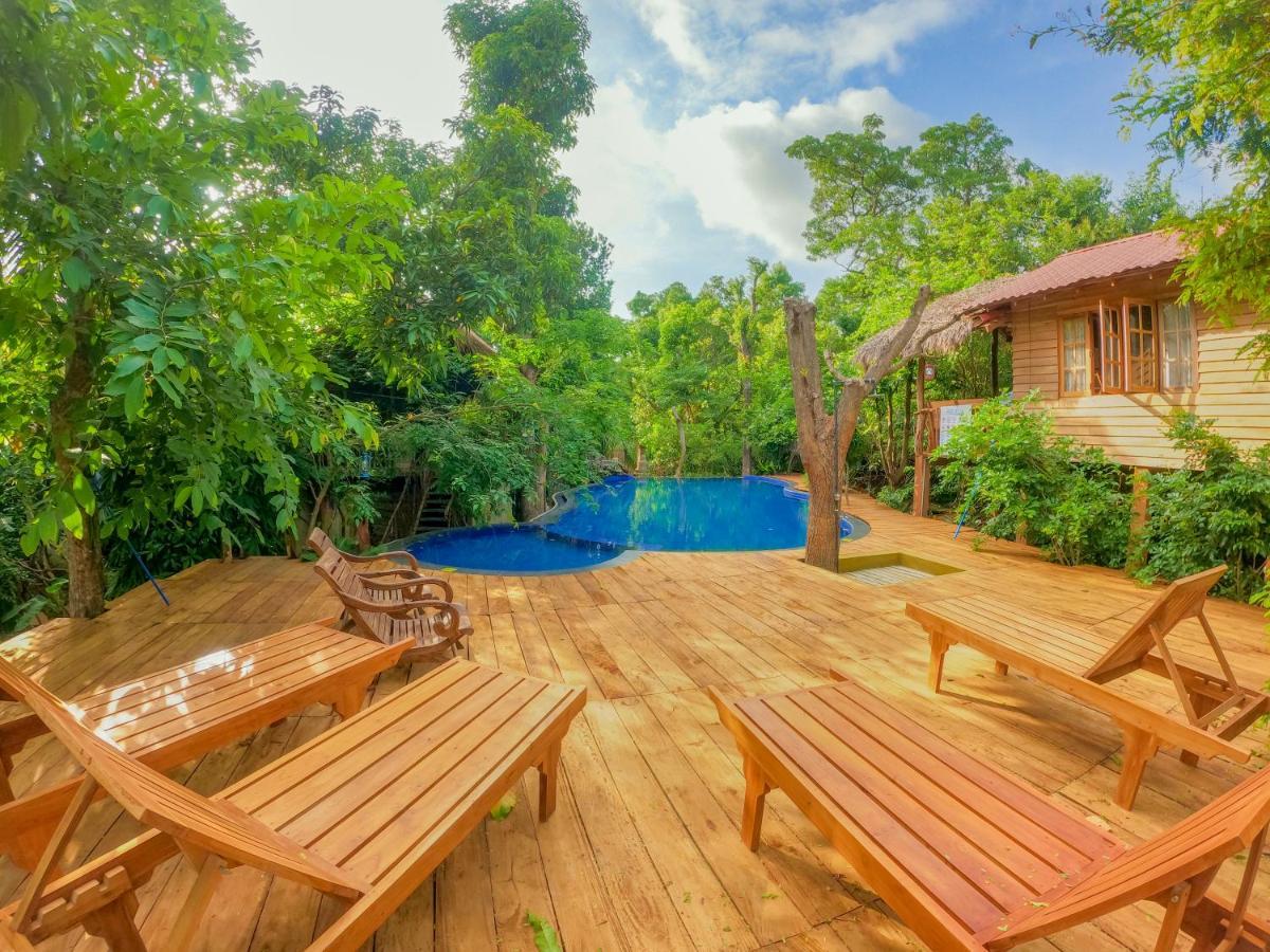 Habarana Tree House Mutu Village מראה חיצוני תמונה