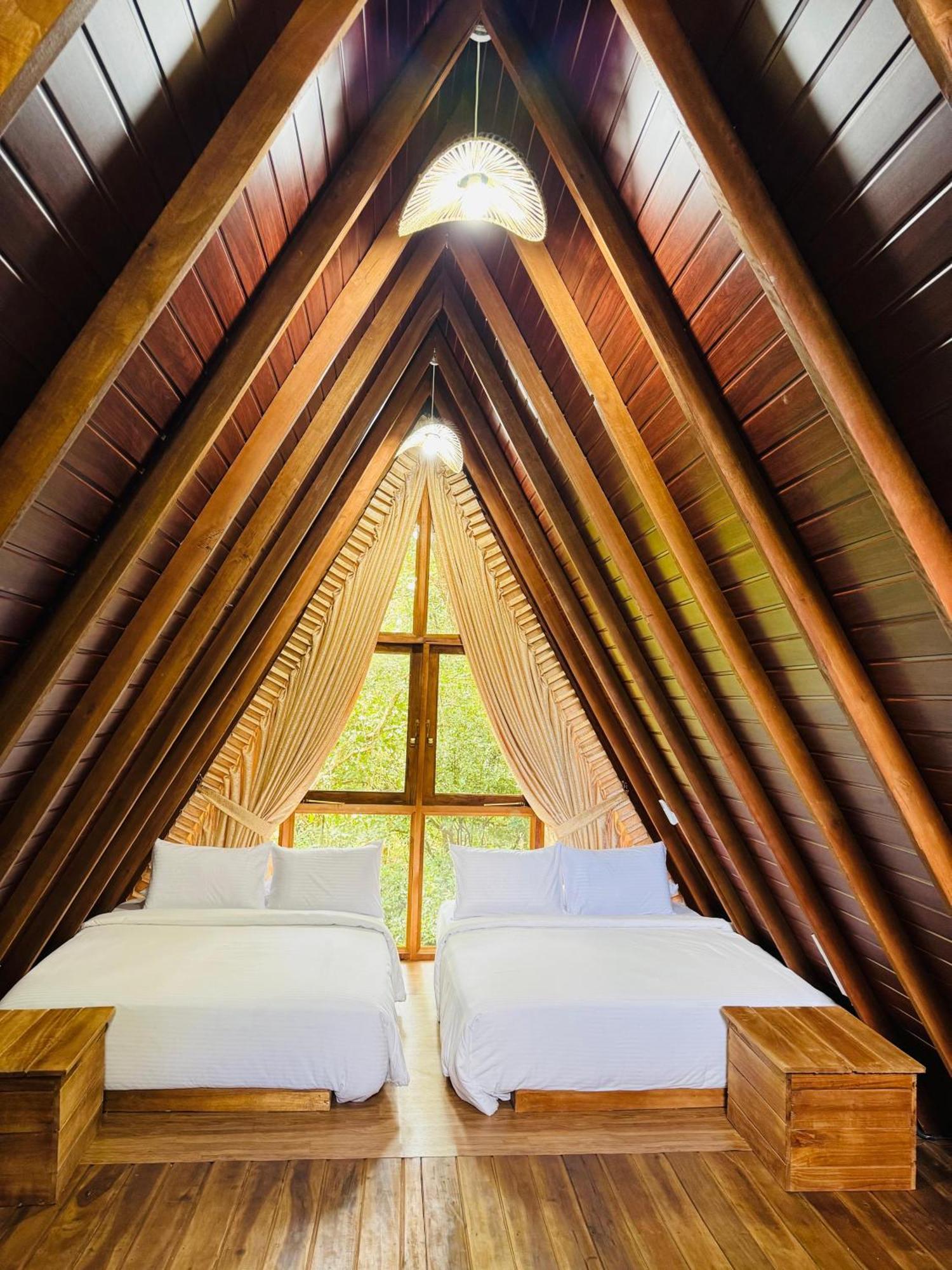 Habarana Tree House Mutu Village מראה חיצוני תמונה