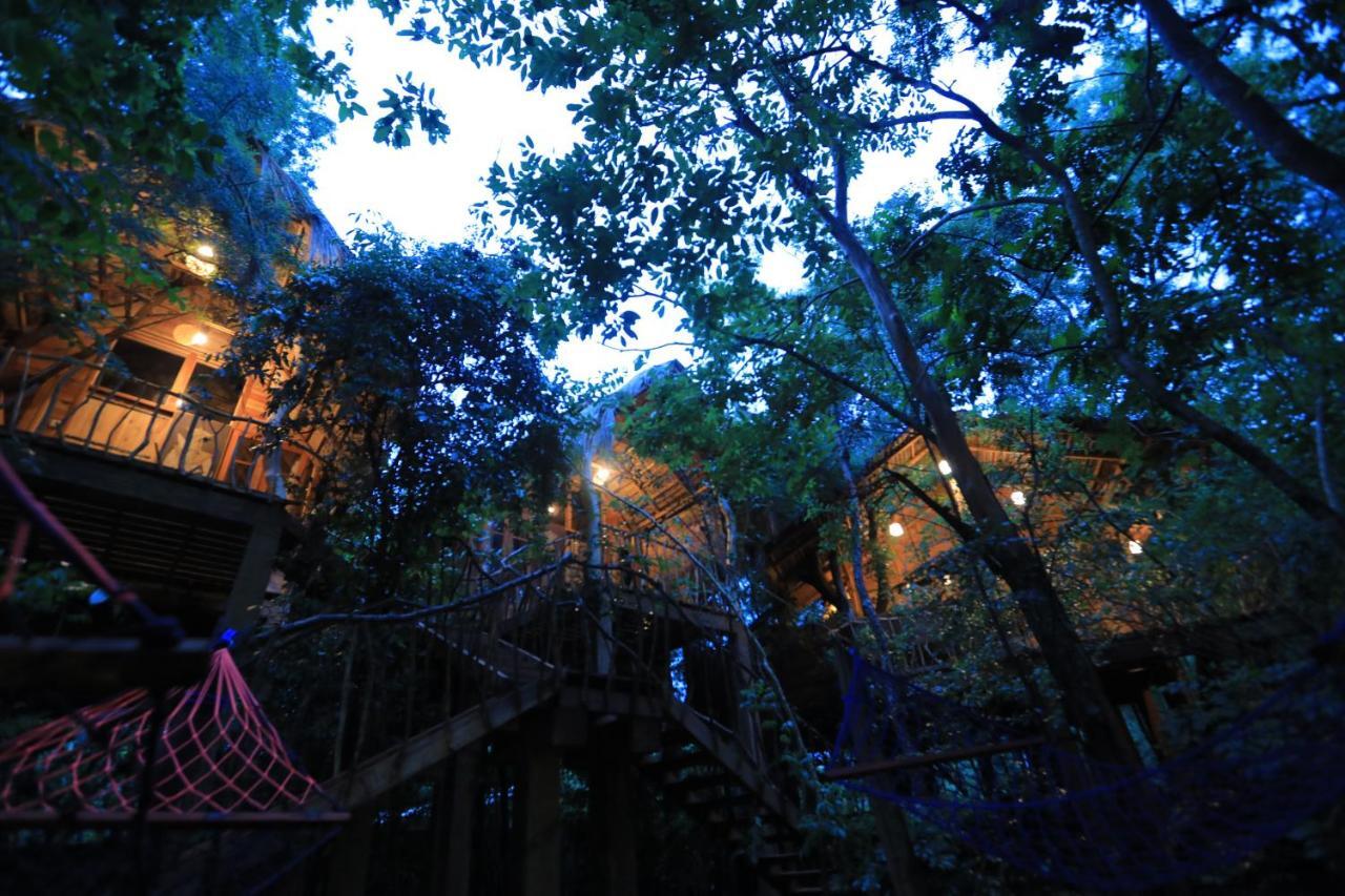 Habarana Tree House Mutu Village מראה חיצוני תמונה