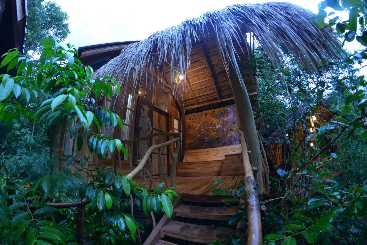 Habarana Tree House Mutu Village מראה חיצוני תמונה